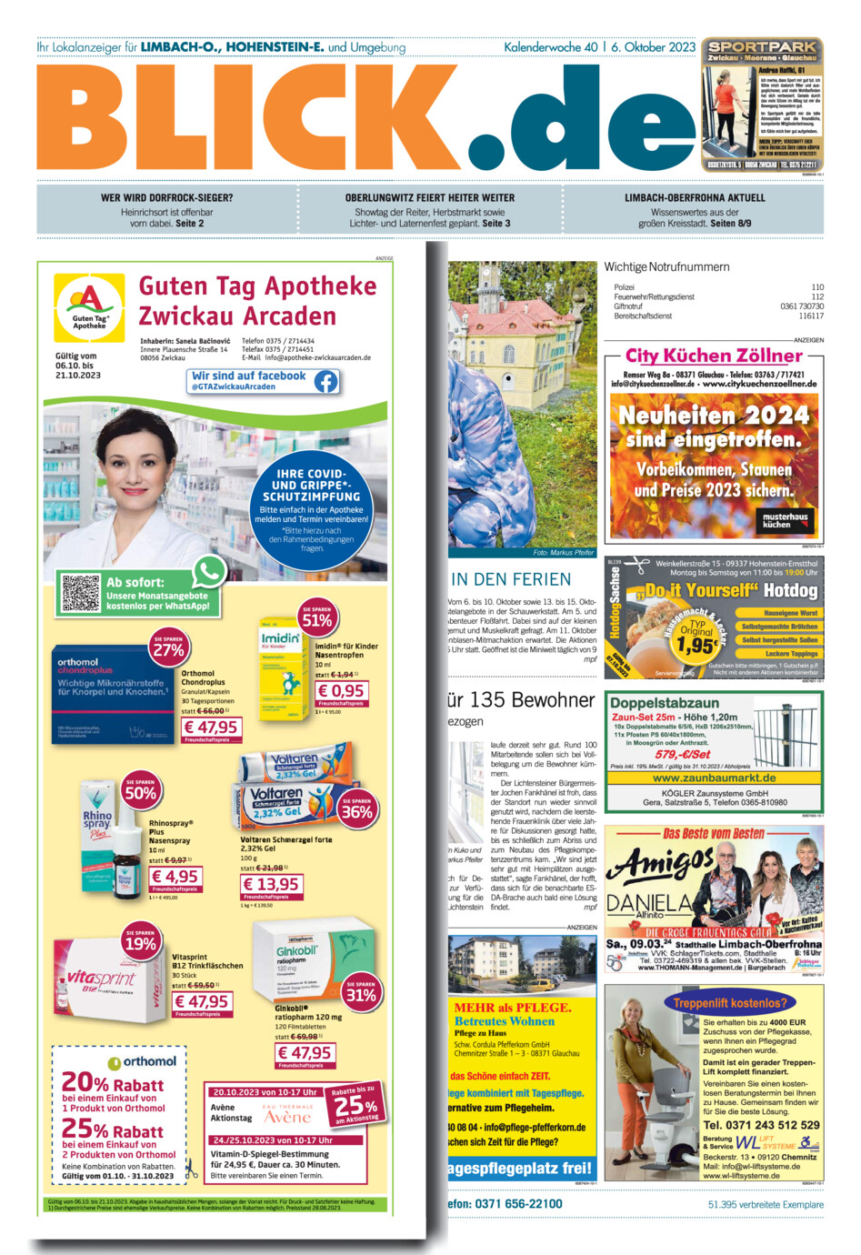 Hohenstein-Ernstthaler Blick - Freitag, 6. Oktober 2023